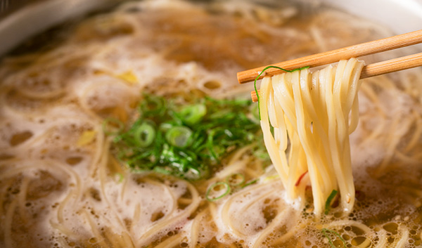 〆のラーメン